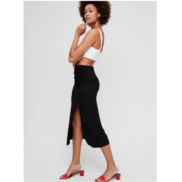 Size M | Wilfred Free midi slit skirt - Picture 5 of 9